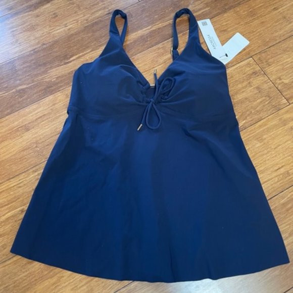 Amoressa Swimwear Tankini Top NWT Size 6 New Moon - Picture 1 of 8